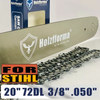 Holzfforma®丰馬36寸 .3/8" .050"114节导板链条组合适配于斯蒂尔 MS360 MS361 MS362 MS380 MS390 MS440 MS441 MS460 MS461 MS660 MS661 MS650