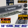 Holzfforma®丰馬56寸 .404" .063"1.6mm154节导板直角链条组合适配于斯蒂尔MS880