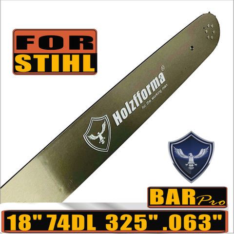 Holzfforma®丰馬适配于斯蒂尔丰馬.325" .063" 18寸导板 74节 不开口