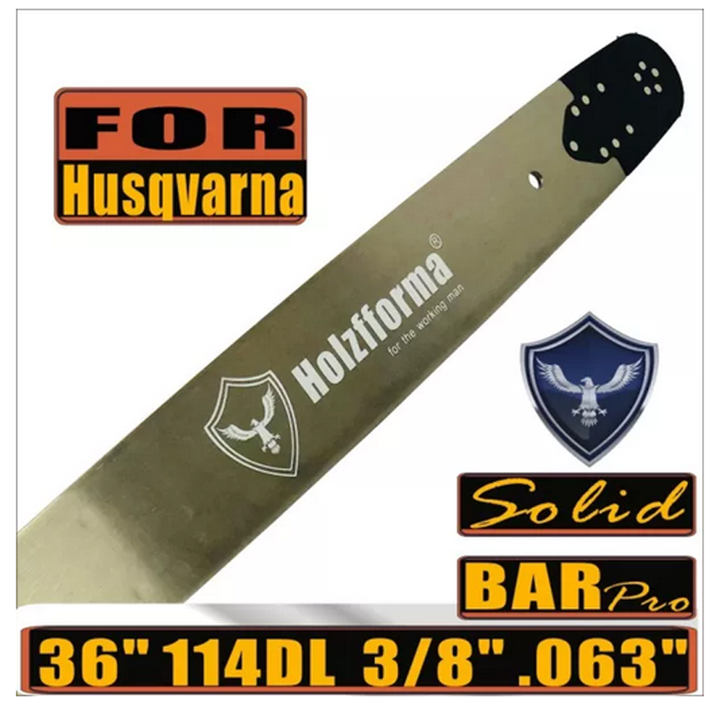 Holzfforma®丰馬适配于富世华丰馬可换头导板36寸 114节 3/8" .063" 不开口
