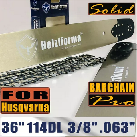 Holzfforma®丰馬36寸 .3/8" .050"114节导板链条组合适配于富世华61 66 262 xp 266 268 272 xp 281 288 362 365 372 xp 385 390 394 395 480 562 570 575 3120 XP