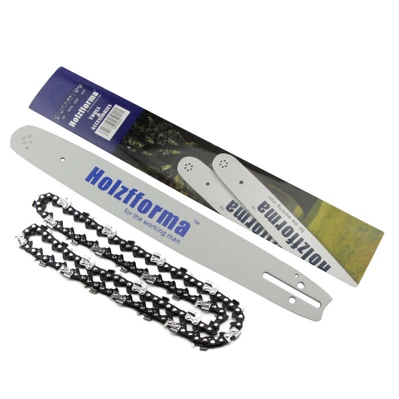 Holzfforma®丰馬16寸 .325".058"66节导板链条组合适配于富世华
