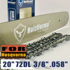 Holzfforma®丰馬20寸 .3/8" .058"72节导板链条组合适配于富世华丰馬G372
