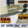 Holzfforma®丰馬36寸 .404".063"104节导板链条组合适配于丰馬G272 G372XP 富世华272XP 372XP