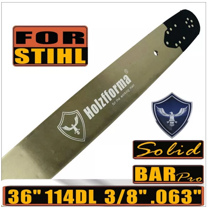Holzfforma®丰馬适配于斯蒂尔丰馬可换头导板36寸 114节 3/8" .063" 不开口