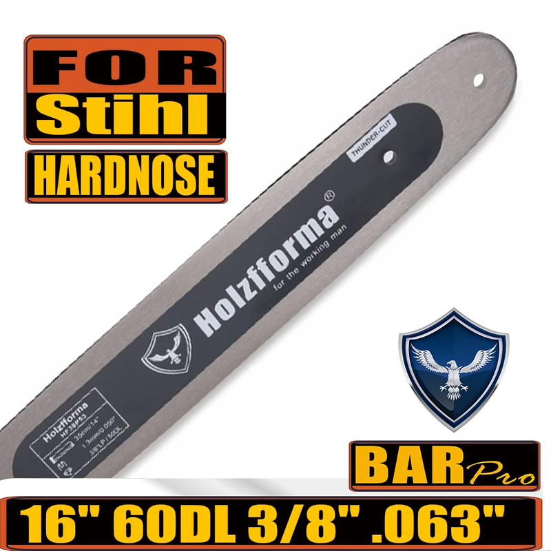 Holzfforma®丰馬适配于斯蒂尔合金导板 3/8"LP .050" 1.3mm 14寸 50节